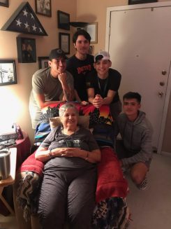 Grandma & Grandsons at Home