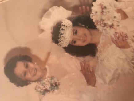 My Wedding Day with Mom