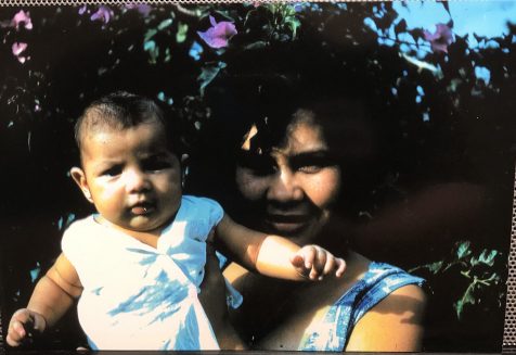 Mom at 23 years old and her second born (Marietta)